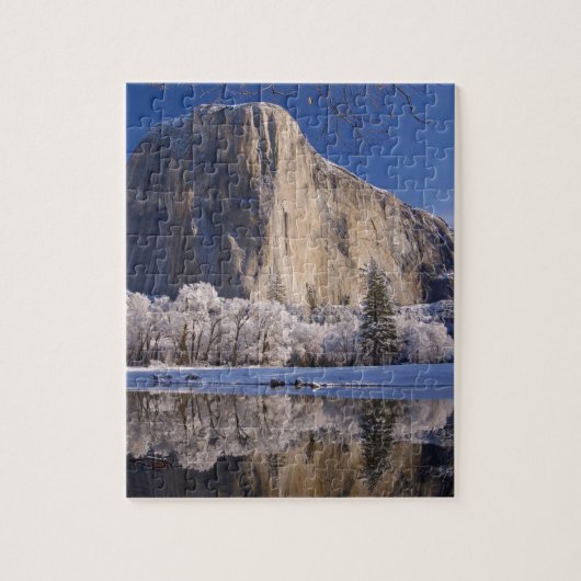 Puzzle El Capitan se reflète dans la rivière Merced en 2 (Vertical)