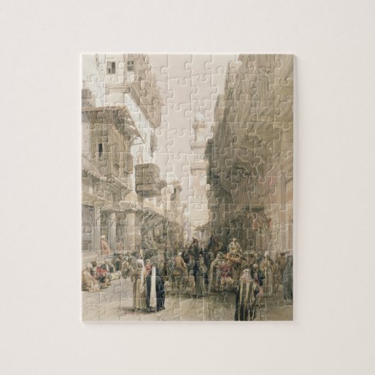 Puzzle EL Mooristan, le Caire de mosquée, de "Egypte et (Vertical)