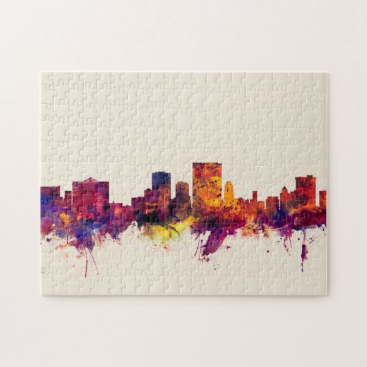Puzzle El Paso Texas Skyline (Horizontal)