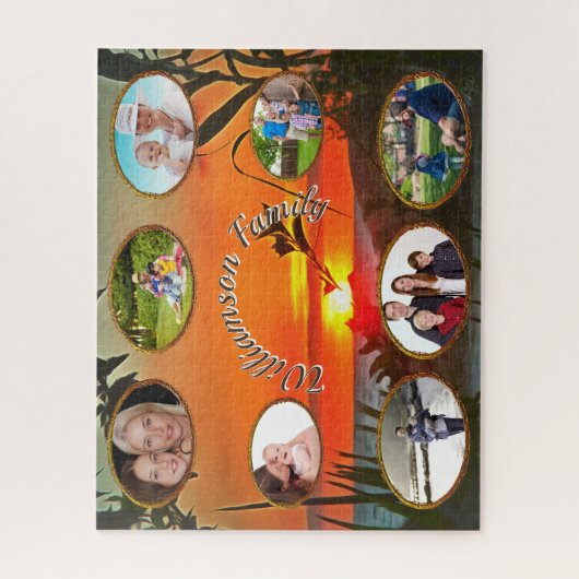 Puzzle El Rio Pitillal Family Photo Collage 2009  (Vertical)