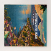 Puzzle El Salvador Travel Vintage Retro (Horizontal)