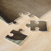 Puzzle Élan mâle E9 en velours (Côté)