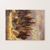 Puzzle Élans Taureau (Horizontal)