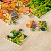 Puzzle Elbe Valley Allemagne. (Côté)