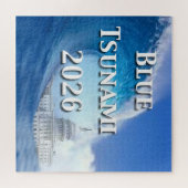 Puzzle Élection Tsunami Bleu 2026 (Horizontal)