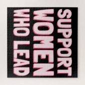 Puzzle Élections féministes - Appuyer les femmes qui diri (Horizontal)