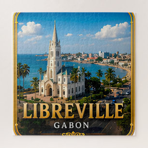 Puzzle Élégance côtière de Libreville et patrimoine gabon