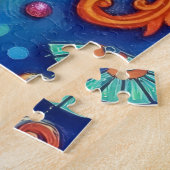 Puzzle Élégance florale (Côté)