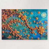 Puzzle Élégance florale (Horizontal)