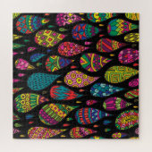 Puzzle Elégance florale, arrière - plan abstrait. (Horizontal)