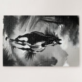 Puzzle Elegance in Motion (Horizontal)