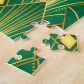 Puzzle Elégance orientale : Fond d'écran Art Déco (Côté)