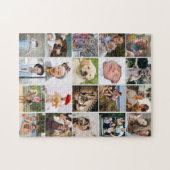 Puzzle Élégant 20 Photo Collage (Horizontal)