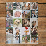 Puzzle Élégant 20 Photo Collage<br><div class="desc">Partagez vos souvenirs et vos jalons préférés avec ce puzzle photo collage unique. Parfait pour Noël, anniversaires, anniversaires et toute occasion spéciale, ce puzzle gai est une excellente façon de profiter de vos photos les plus chères - sans avoir à quitter votre maison. Avec 20 de vos photos préférées, cette...</div>