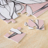 Puzzle Elegant Anemone Floral (Côté)