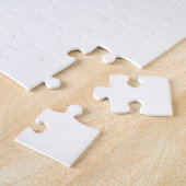 Puzzle Elégant blanc pêche orange roses (Côté)