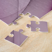 Puzzle Elégant Chaos Moderne Abstrait rose Fractal Art (Côté)