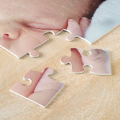 Puzzle Élégant Faire-part de naissance bébé (Côté)