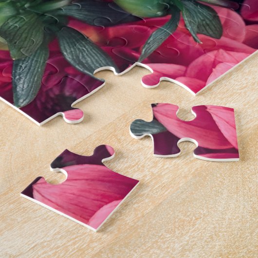 Puzzle Élégant floral (Côté)