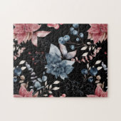 Puzzle Élégant floral (Horizontal)