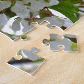 Puzzle Elégant floral blanc en fleurs blanches (Côté)