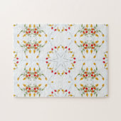 Puzzle Élégant floral Vintage (Horizontal)