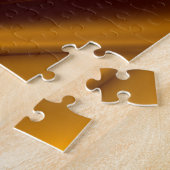 Puzzle Elegant Gold Satin Faux Texture Look (Côté)