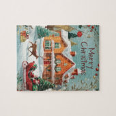 Puzzle Élégant Joyeux Noël (Horizontal)