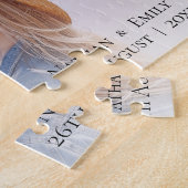 Puzzle Élégant Mariage Photo Simple Notre Plus Grand Jour (Côté)
