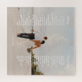 Puzzle Elégant mariage Vow Art Cadeau (Horizontal)