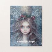 Puzzle Élégant mignon ange de Noël (Vertical)