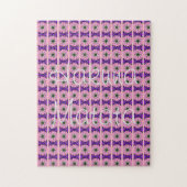 Puzzle Elégant Monogram Bloom : Magnifiquement Motif pers (Vertical)
