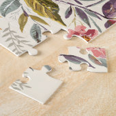Puzzle Élégant Motif Fleur sauvage Vintage (Côté)