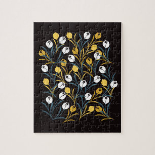 Puzzle Élégant motif floral de Tulipe