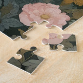 Puzzle Elégant mouton blanc William Morris inspiré (Côté)