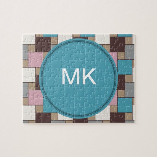 Puzzle Élégant nectar rose (Horizontal)