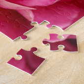 Puzzle Élégant rose Peony Flower Botanique (Côté)