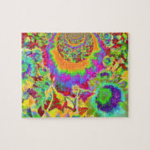 Puzzle Elégant tableau abstrait (Horizontal)