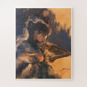 Puzzle elegant violen (Vertical)