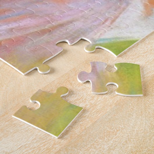 Puzzle Élégante dame en rosée avec un Parasol (Côté)