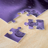 Puzzle Élégante étincelle Royale Purple Liquide (Côté)
