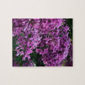 Puzzle Élégante floraison de magenta violet profond fleur (Horizontal)