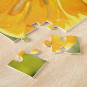 Puzzle Élégante marguerite fleurie jaune (Côté)