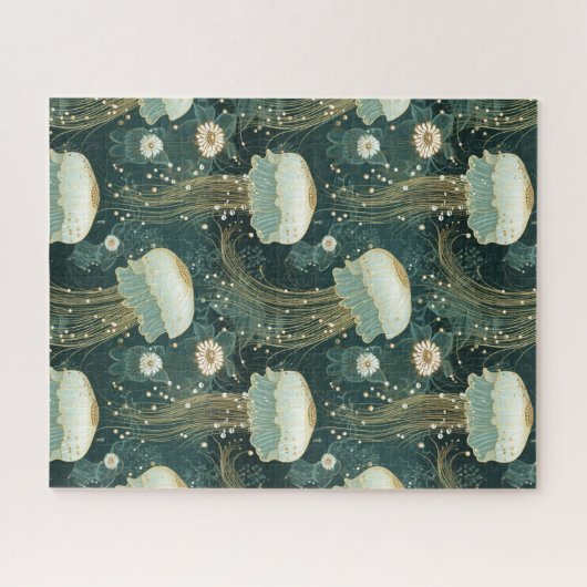 Puzzle Élégante méduse (Horizontal)