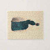 Puzzle Élégante robe victorienne bleue (Horizontal)