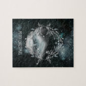 Puzzle Élégante scène d'hiver Vignette Famille Amusants N (Horizontal)