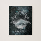 Puzzle Élégante scène d'hiver Vignette Famille Amusants N (Vertical)