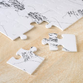 Puzzle Élégante scie botanique à main (Côté)
