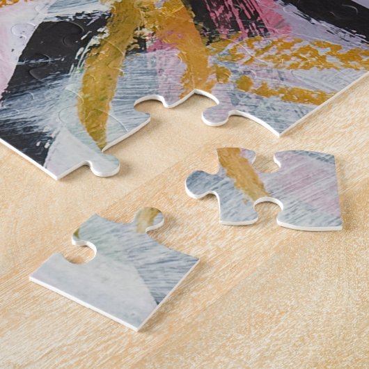 Puzzle Élément de conception de peinture acrylique (Côté)