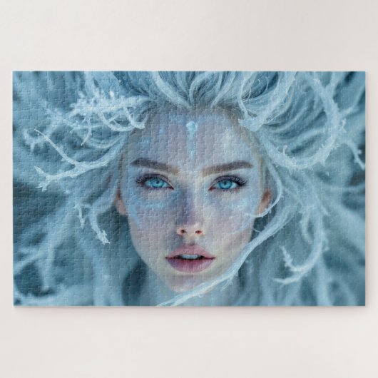 Puzzle Elément de glace Muse avec Platinum cheveux congel (Horizontal)